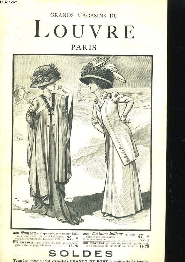 CATALOGUE DES GRANDS MAGASINS DU LOUVRE 1909
