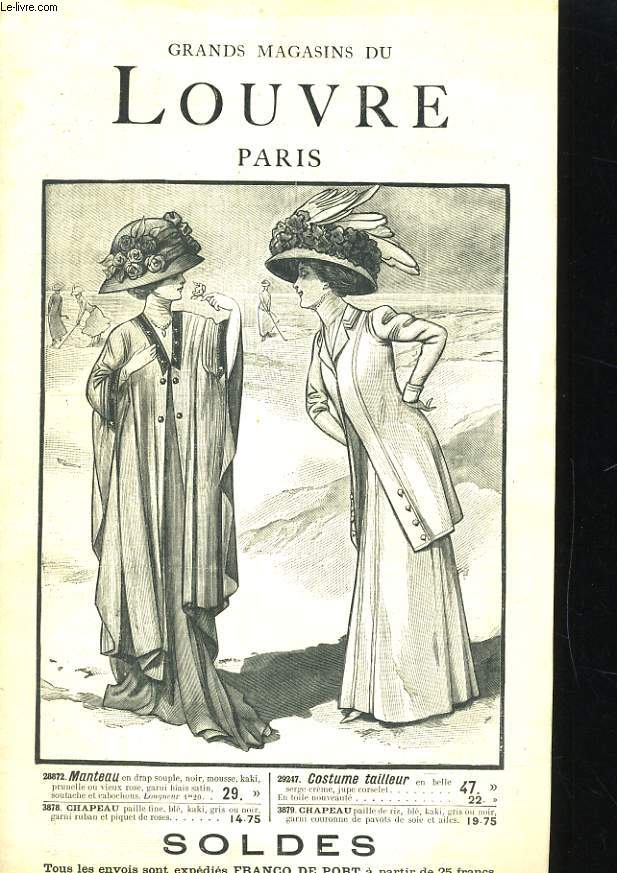 CATALOGUE DES GRANDS MAGASINS DU LOUVRE 1909