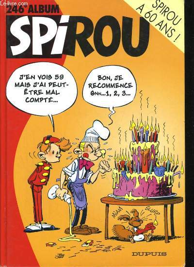 246e ALBUM SPIROU. DU N3126 AU N3135