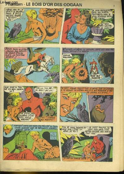 PHANTON, LE FANTOME. LE BOIS DES OOGAAN, RAOUL ET GASTON: L'HOMME DU LAC WONDER...