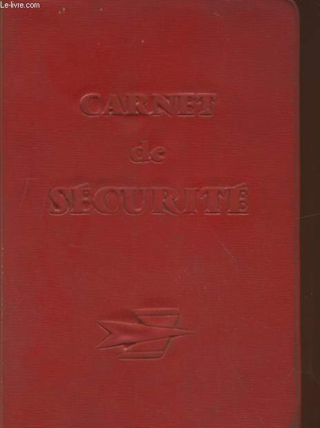 CARNET DE SECURITE