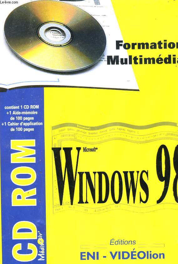 FORMATION MULTIMEDIA, MICROSOFT WINDOWS 98