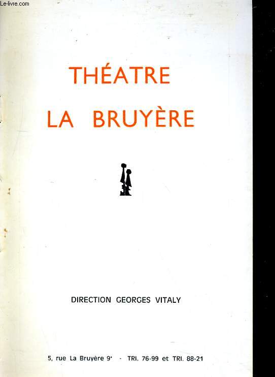 THEATRE LA BRUYERE.