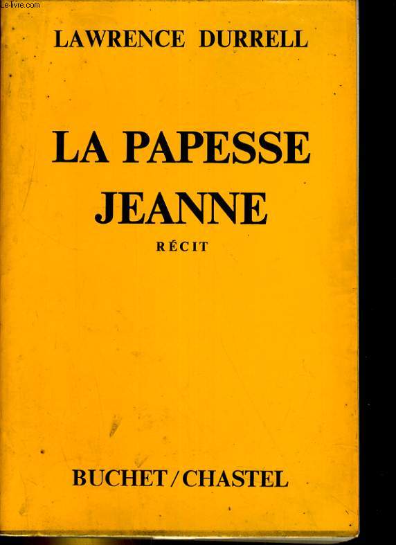 LA PAPESSE JEANNE. RECIT