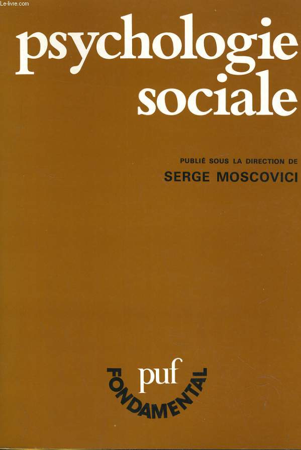 PSYCHOLOGIE SOCIALE