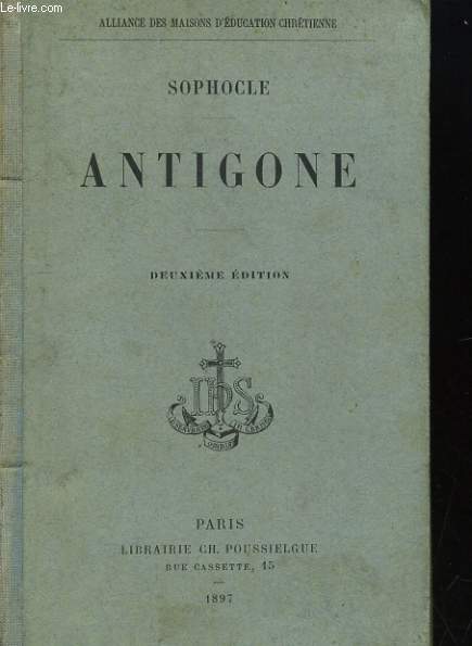 SOPHONE. ANTIGONE