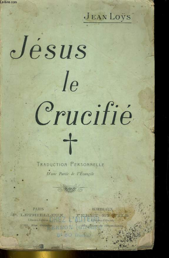 JESUS LE CRUCIFIE