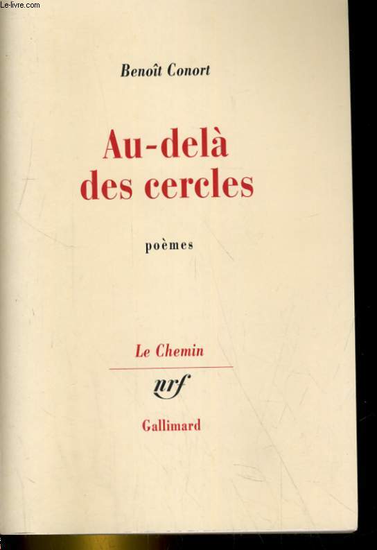 AU-DELA DES CERCLES. POEMES. AVEC ENVOI DE L'AUTEUR
