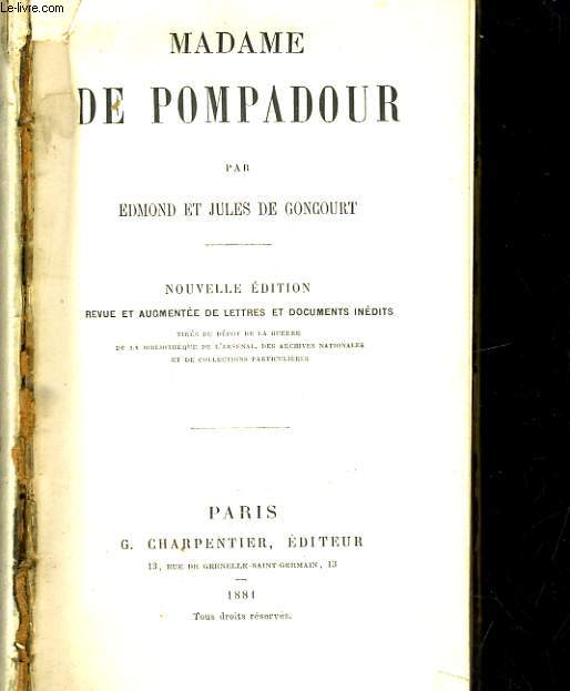 MADAME DE POMPADOUR