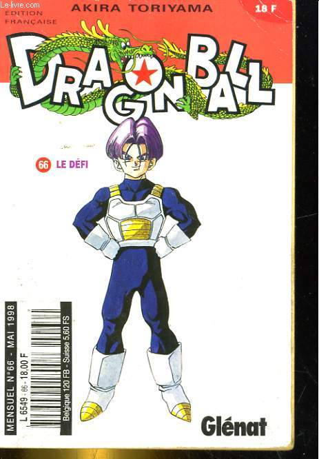 DRAGON BALL N66. LE DEFI