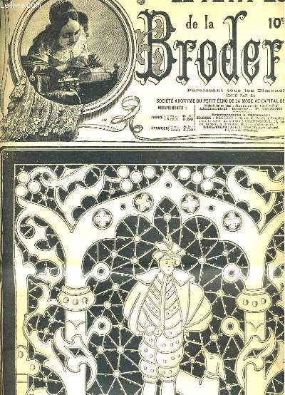 LE PETIT ECHO DE LA BRODERIE N18 - 11e ANNEE. du dimanche 2 mai 1909