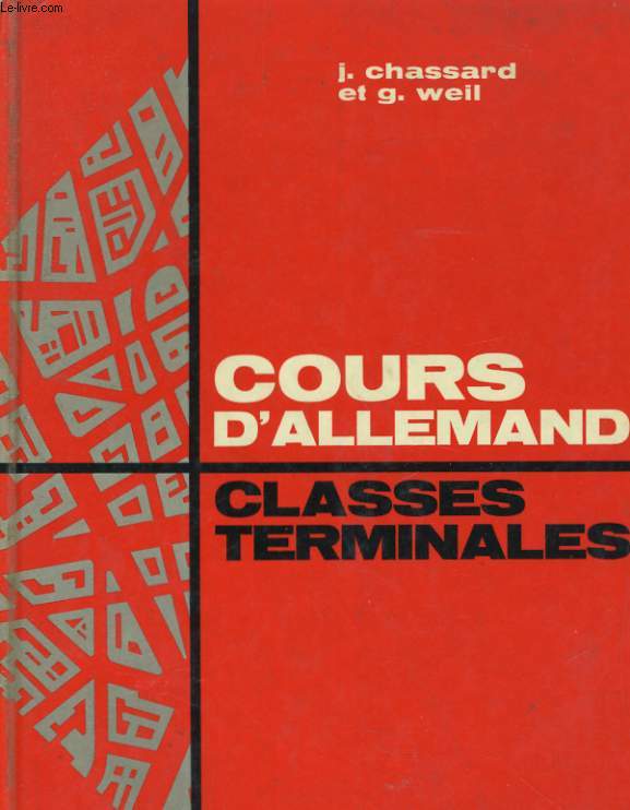 COURS D'ALLEMAND, CLASSES TERMINALES