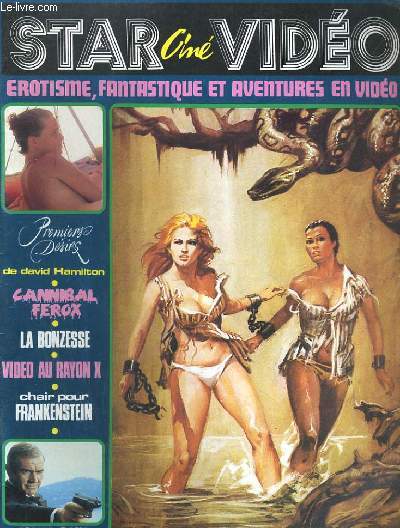 STAR CINE VIDEO N5. PREMIERS DESIRS DE DAVID HAMILTON / CHAIR POUR FRANKENSTEIN...