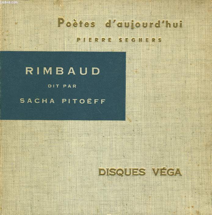 RIMBAUD DIT PAR SACHA PITOEFF