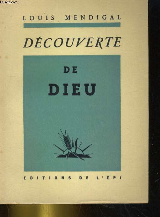 DECOUVERTE DE DIEU