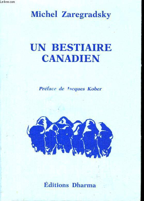 UN BESTIAIRE CANADIEN