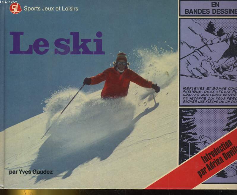 LE SKI EN BANDES DESSINEES