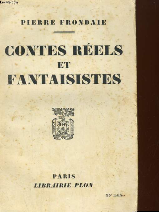 CONTES REELS ET FANTAISISTES