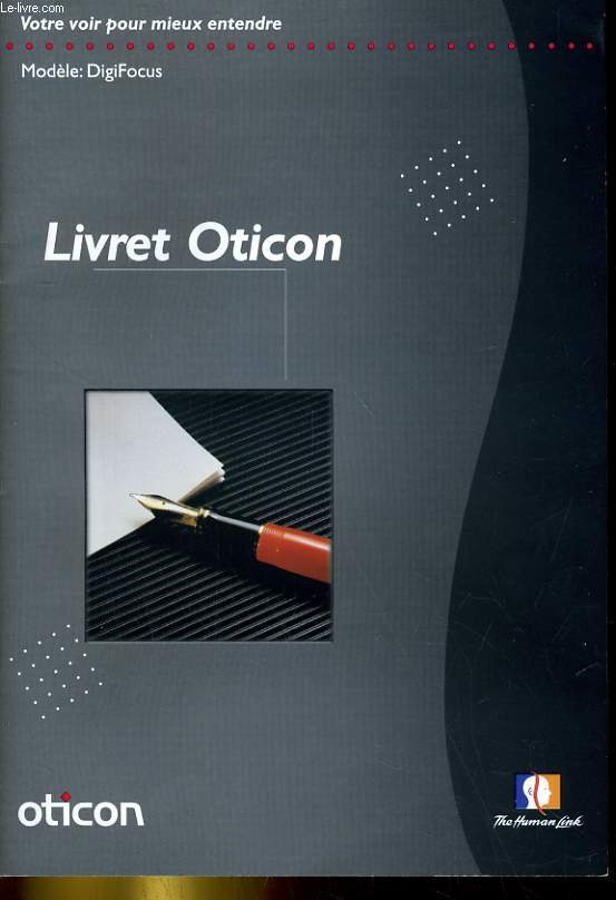 LIVRET OTICON. Modele Digifocus