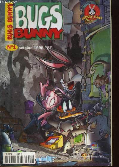 BUGS BUNNY N1. DIB DAFFY IN BLACK