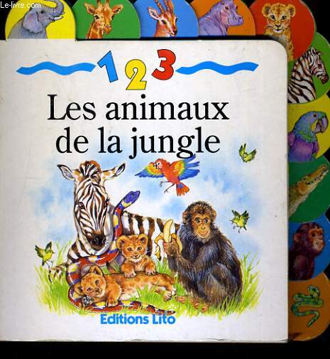 123 LES ANIMAUX DE LA JUNGLE