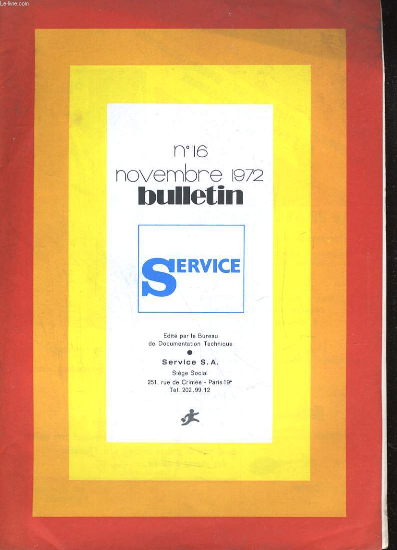 BULLETIN SERVICE N16