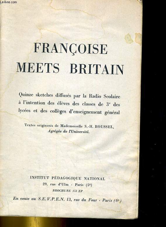 FRANCOISE MEETS BRITAIN