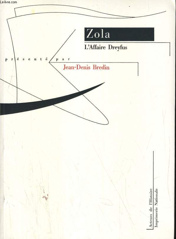 ZOLA: L'AFFAIRE DREYFUS