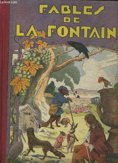 CHOIX DE FABLES DE LA FONTAINE. ALBUM POUR LES ENFANTS