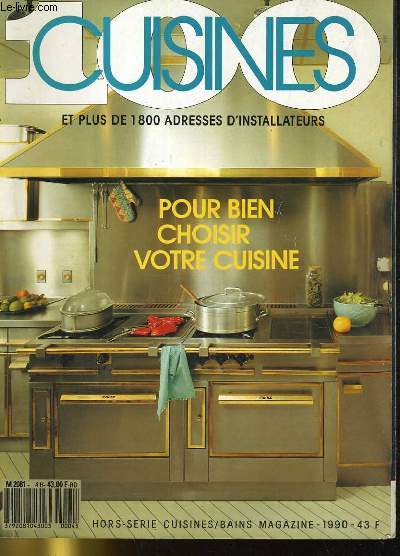 HORS SERIE CUISINES / BAINS MAGAZINE N4H. 100 CUISINES ET PLUS DE 1800 ADRESSES D'INSTALLATEURS