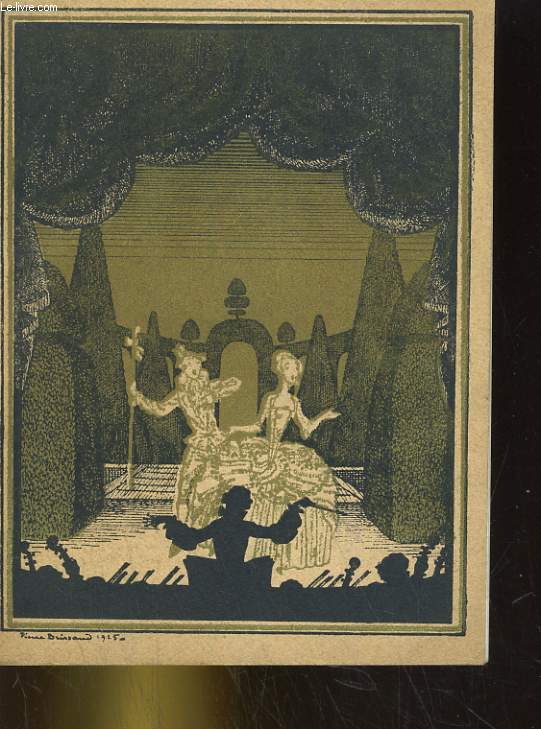 PROGRAMME THEATRE NATIONAL DE L'OPERA-COMIQUE SAISON 1928-1929. LES CONTES D'HOFFMAN