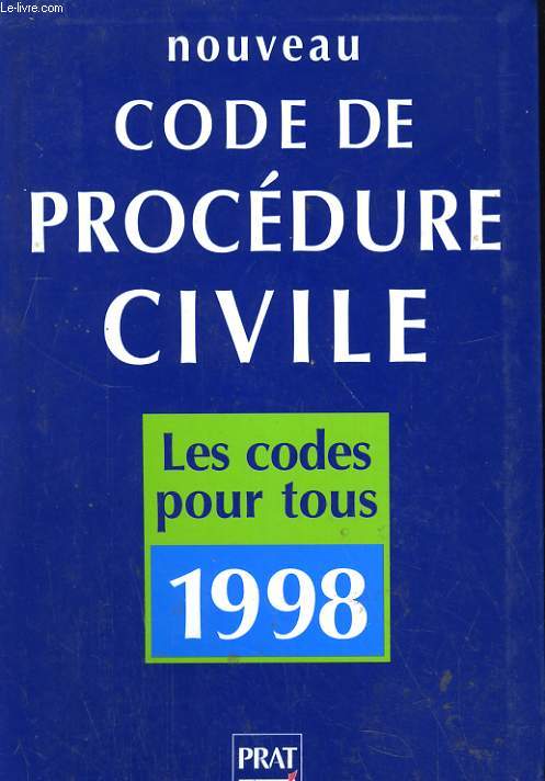 NOUVEAU CODE DE PROCEDURE CIVILE