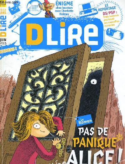 DLIRE N81. PAS DE PANIQUE ALICE!