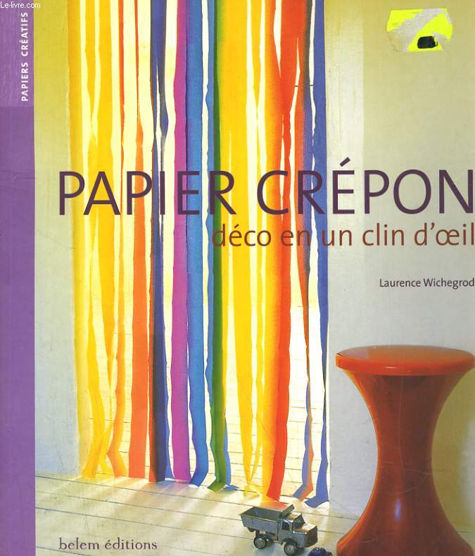 PAPIER CREPON, DECO EN UN CLIN D'OEIL