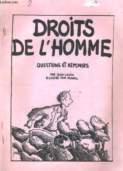 DROITS DE L'HOMME. QUESTIONS ET REPONSES