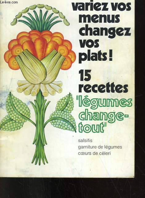 VARIEZ VOS MENUS, CHANGEZ VOS PLATS! 15 RECETTES 