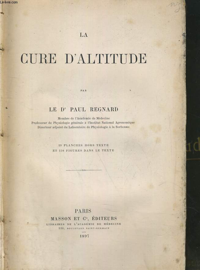 LA CURE D'ALTITUDE