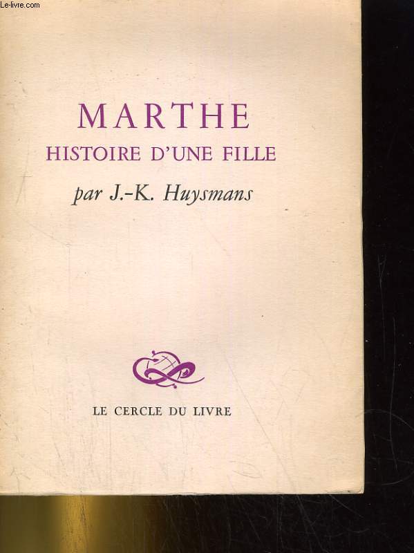 MARTHE, HISTOIRE D'UNE FILLE