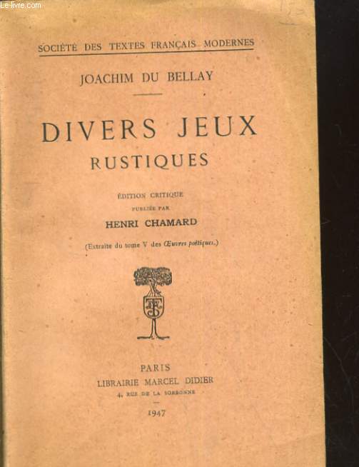 DIVERS JEUX RUSTIQUES