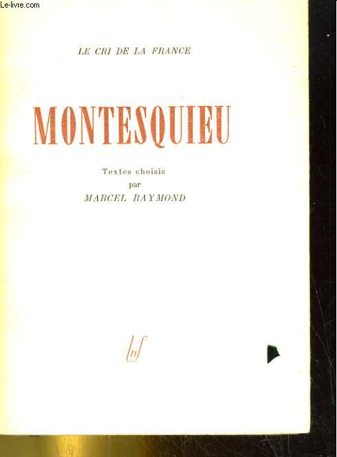 MONTESQUIEU