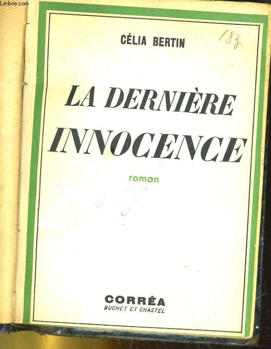 LA DERNIERE INNOCENCE