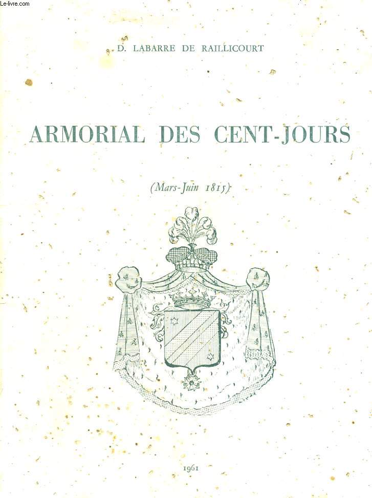 ARMORIAL DES CENT JOURS (MARS-JUIN 1815)