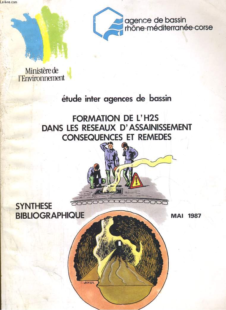 ETUDE INTER AGENCES DE BASSIN. FORMATION DE L'H2S DANS LES RESEAUX D'ASSAINISSEMENT, CONSEQUENCES ET REMES. SYNTHESE BIBLIOGRAPHIQUE