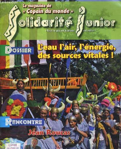 SOLIDARITE JUNIOR N23. JEAN ROUCAS... LE MAGZINE DE 