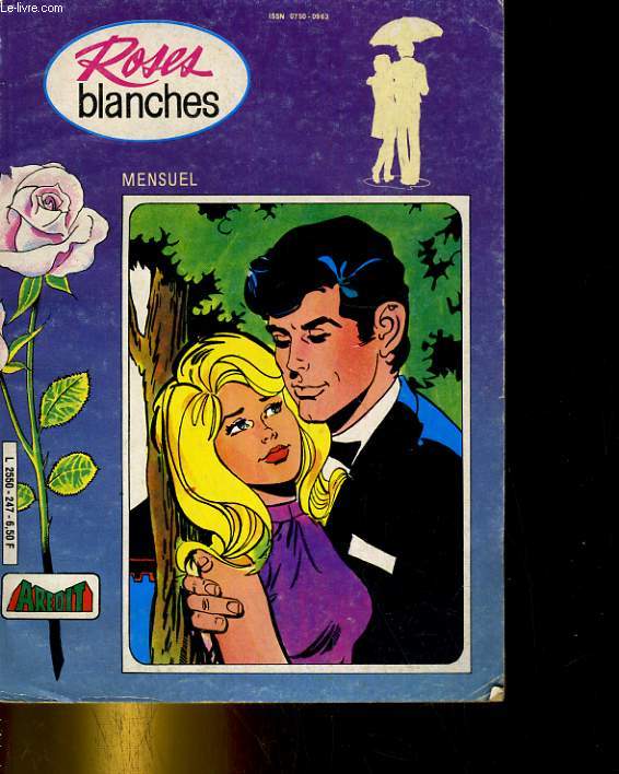 ROSES BLANCHES N247. TU AS PRIS MON COEUR