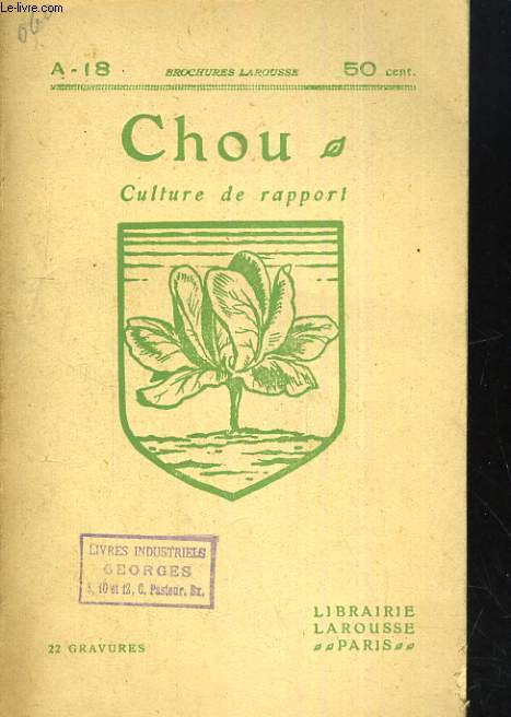 CHOU. CULTURE DE RAPPORT