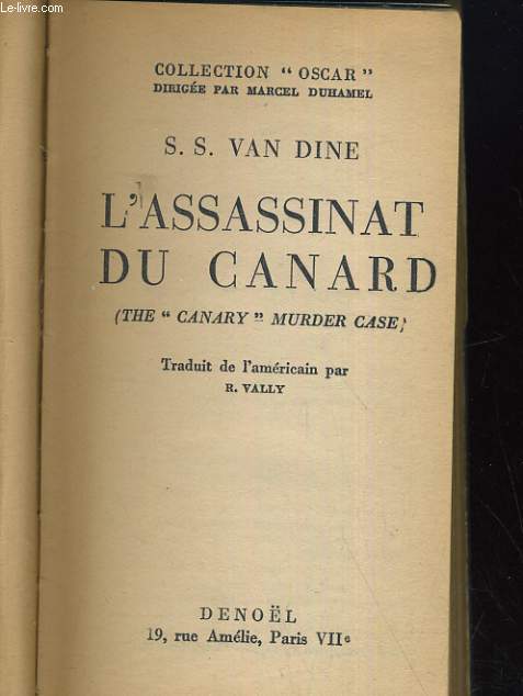 L'ASSASSINAT DU CANARD