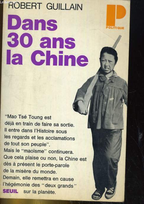 DANS 30 ANS LA CHINE