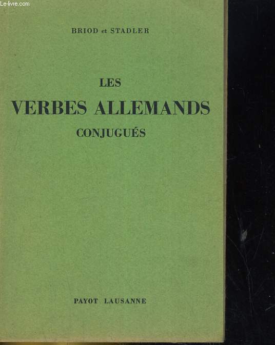 LES VERBES ALLEMANDS CONJUGUES