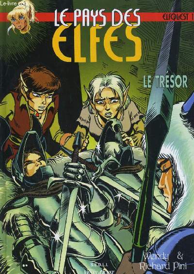 LE PAYS DES ELFES, LA FANTASTIQUE QUETE DES ELFES. LE TRESOR. TOME 18